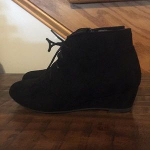 It’s OK Wedge Booties